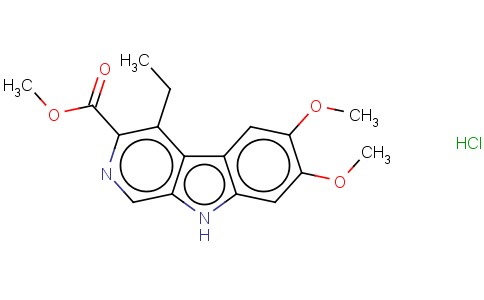4-ETHYL-6,7-DIMETHOXY-9H-PYRIDO[3,4-B]INDOLE-3-CARBOXYLIC ACID METHYL ESTER HYDROCHLORIDE